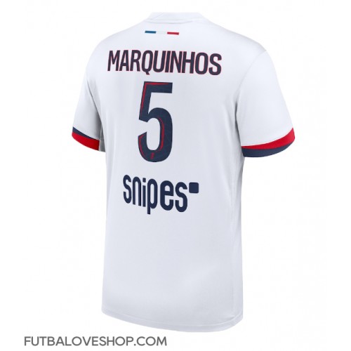Dres Paris Saint-Germain Marquinhos #5 Preč 2025-26 Krátky Rukáv